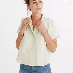 Madewell Hilltop Shirt in Geo Texture